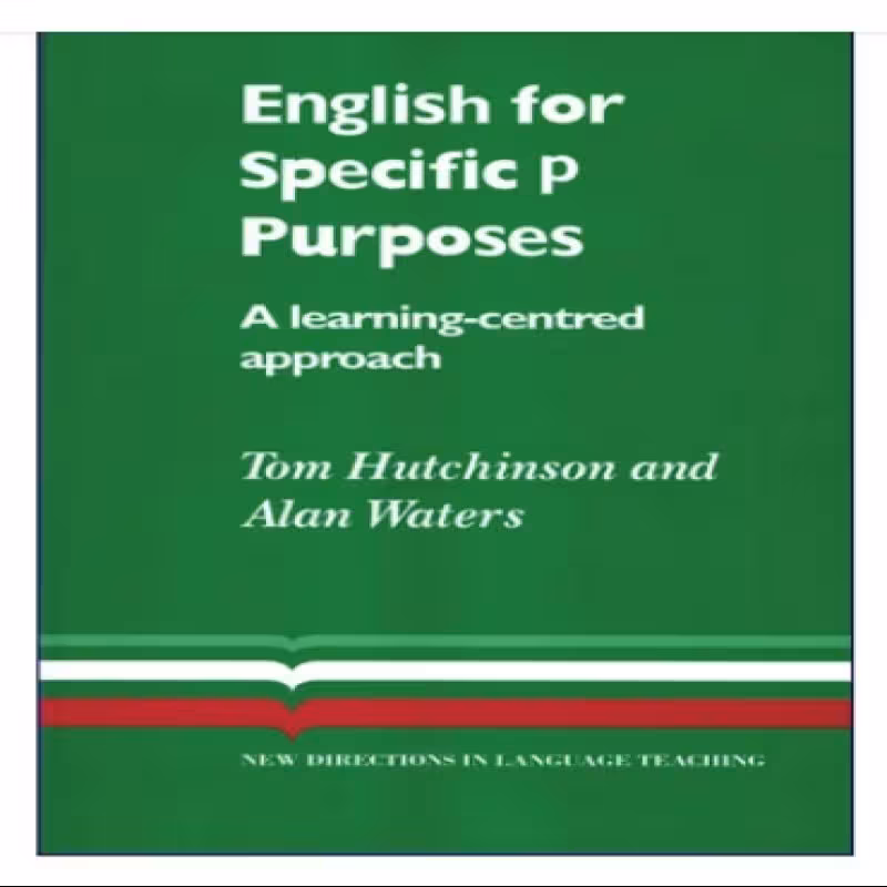 English For Specific Purposes A Learning Centered Approach کتاب