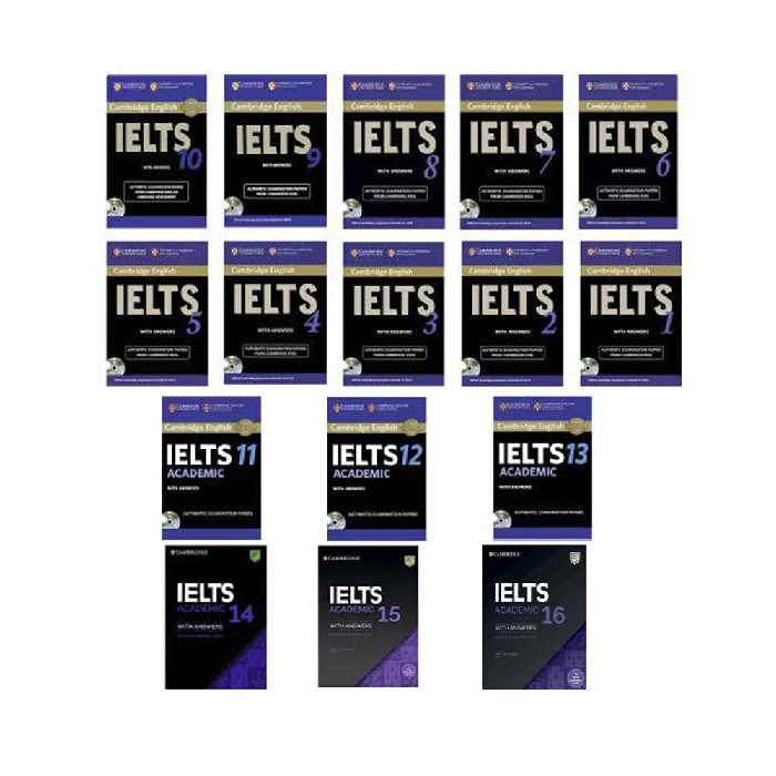 کتاب ENGLISH IELTS اثر جمعی از نویسندگان انتشارات کمبریج  16 جلدی