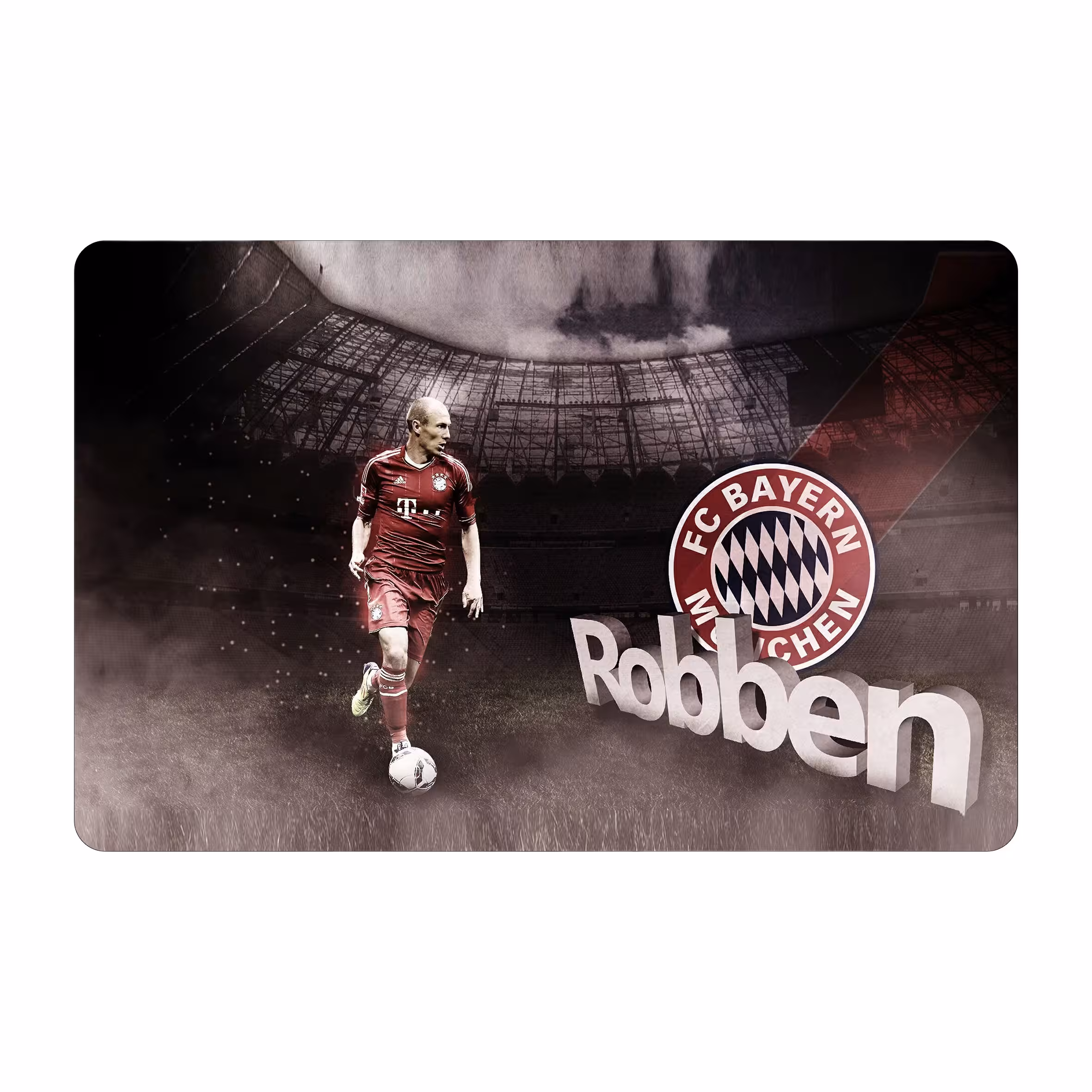 ماوس پد طرح بایرن مونیخ - bayern munich مدل mpb333