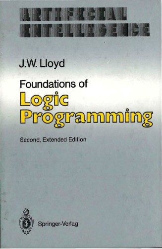 خرید و دانلود نسخه کامل کتاب Foundations of logic programming