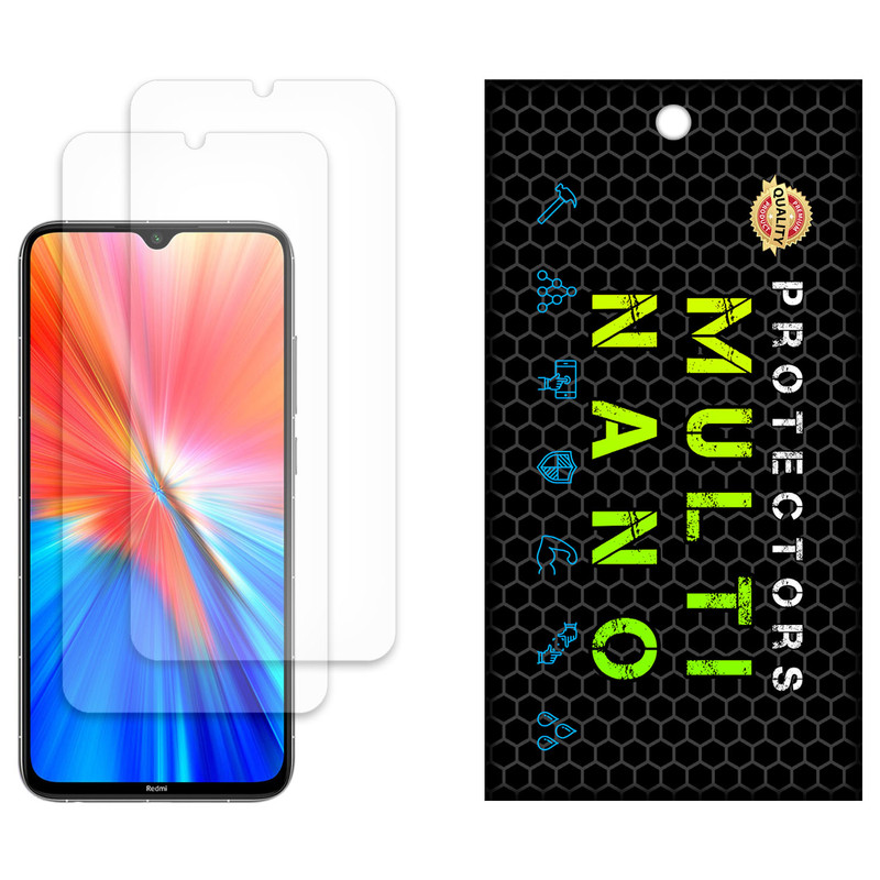 محافظ صفحه نمایش مات مولتی نانو مدل X-S2M مناسب برای گوشی موبایل شیائومی Redmi Note 8 2021 بسته دو عددی | کالا برتری