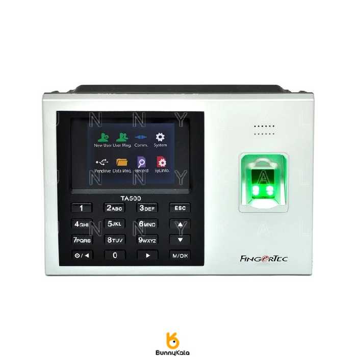 دستگاه حضور و غیاب فینگرتک مدل TA500R