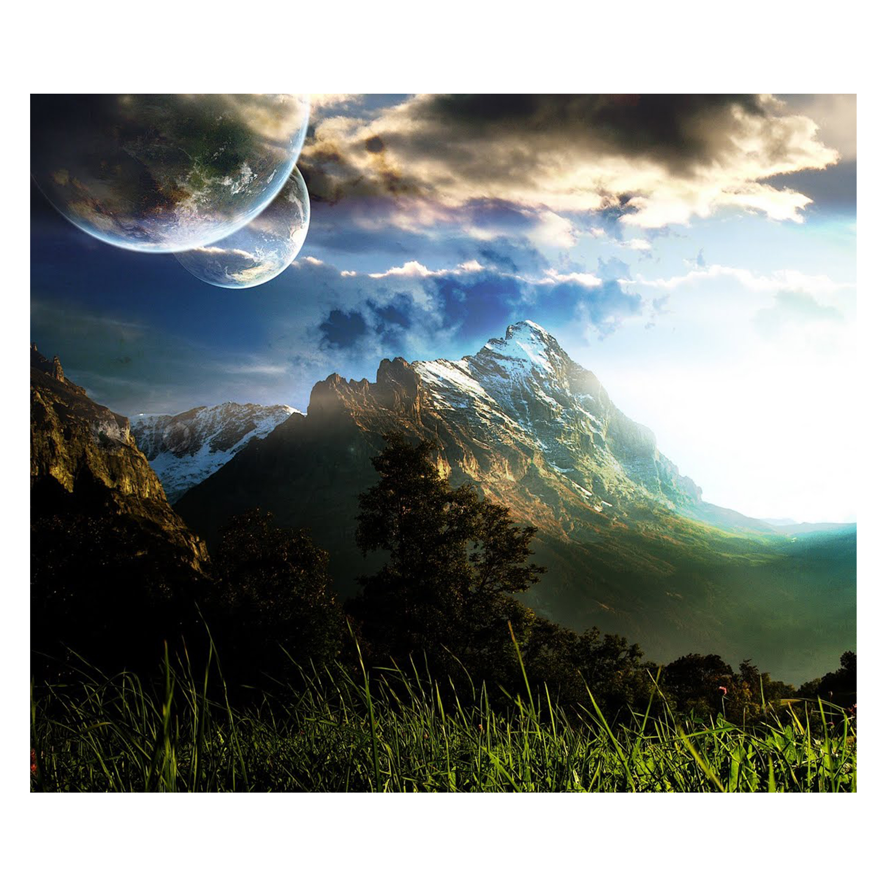 تابلو شاسی مدل قله کوه