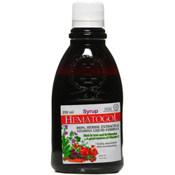 شربت هماتوگل گل دارو