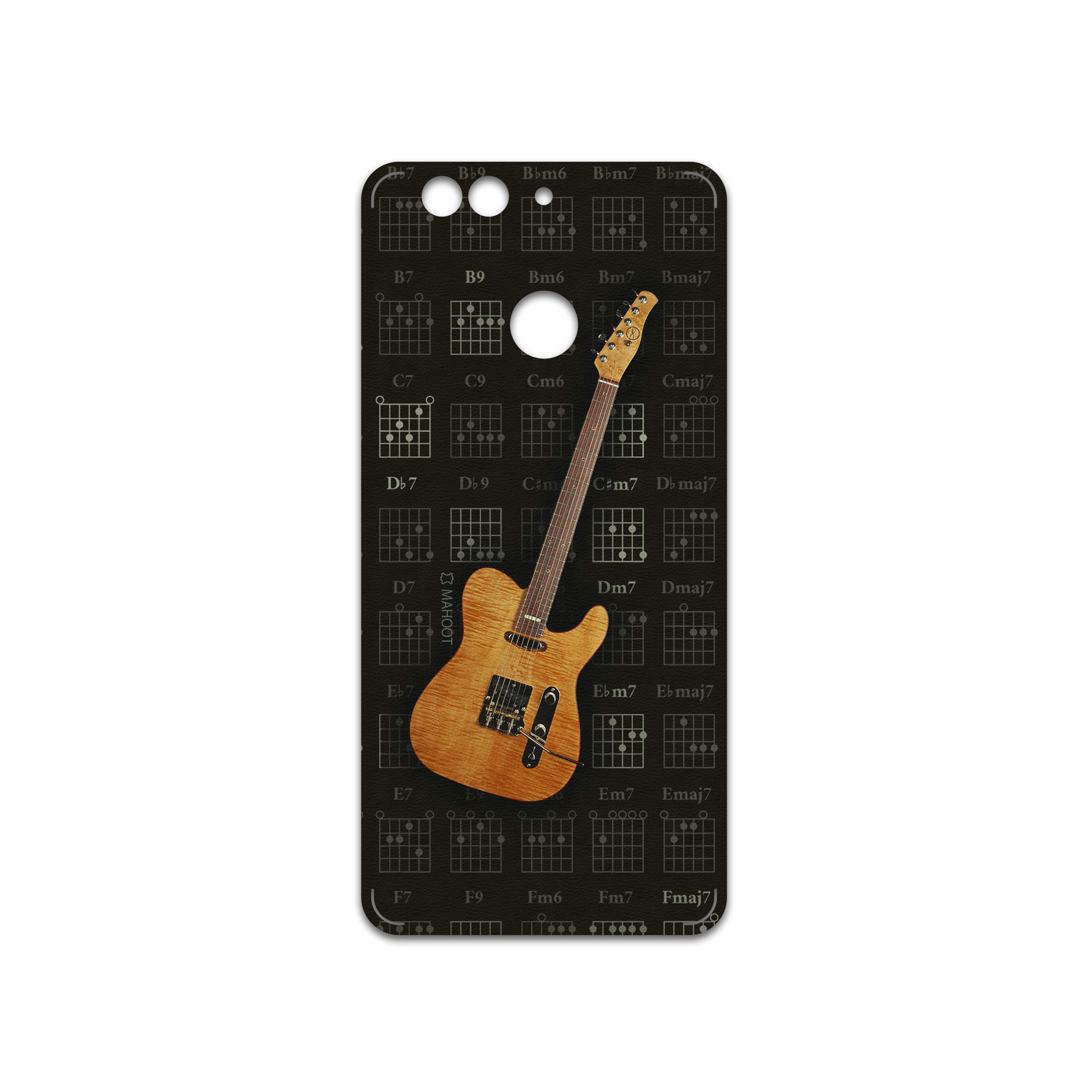 برچسب پوششی ماهوت مدل Guitar-Instrument مناسب برای گوشی موبایل هوآوی Nova 2 Plus