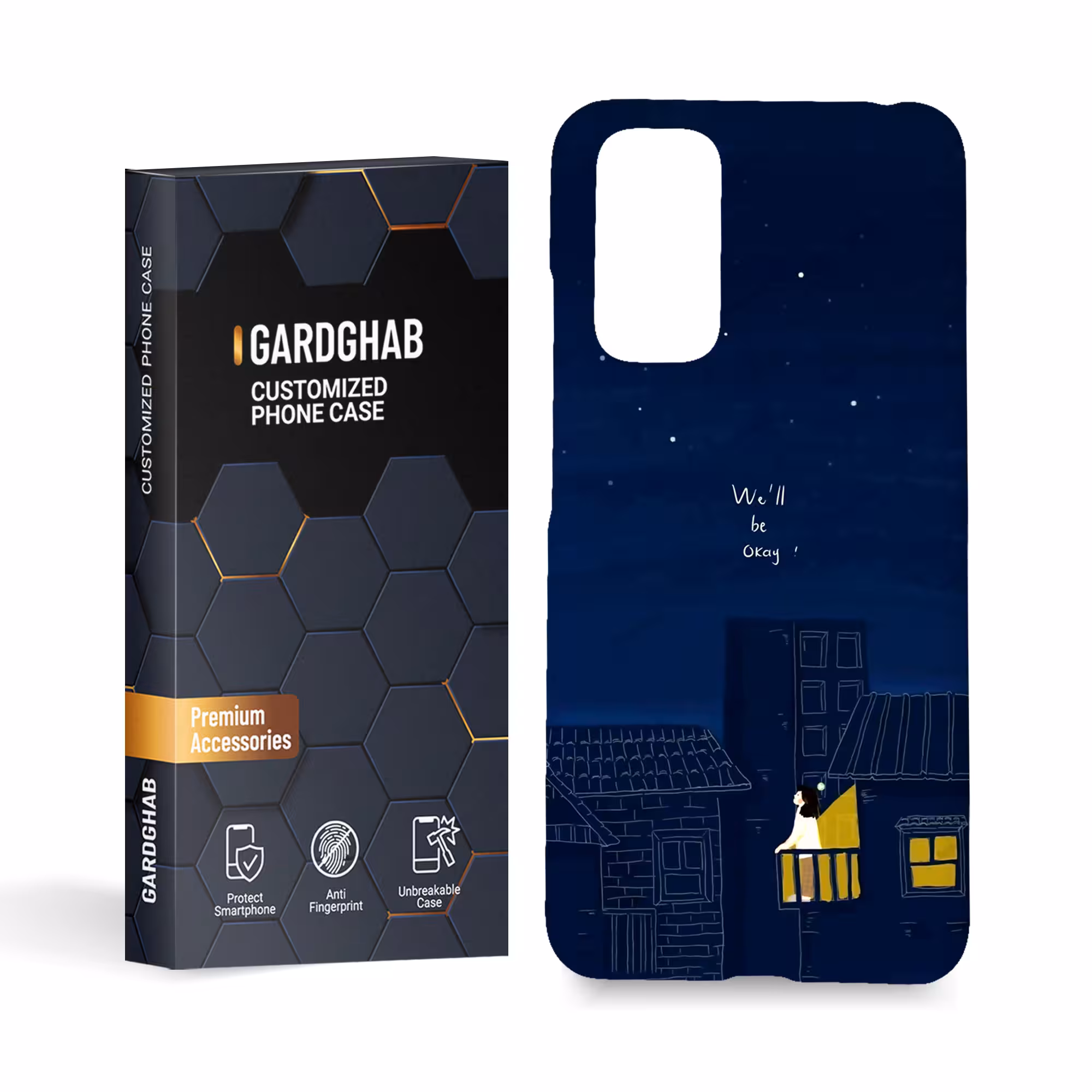 کاور گارد قاب مدل دخترانه مناسب برای گوشی موبایل شیائومی redmi note 11 4g