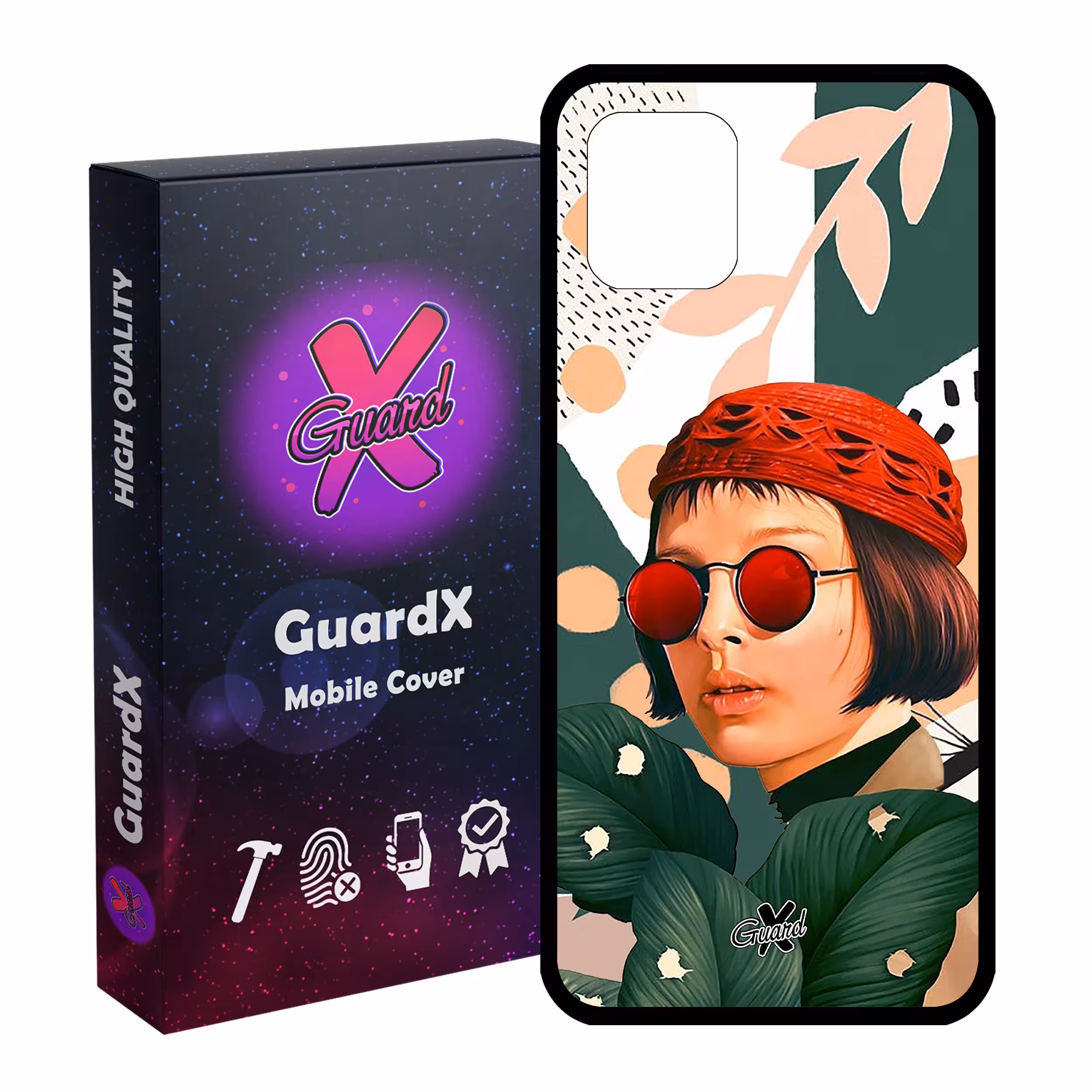 کاور گارد ایکس طرح ماتیلدا مدل Glass10341 مناسب برای گوشی موبایل سامسونگ Galaxy Note 10 Lite