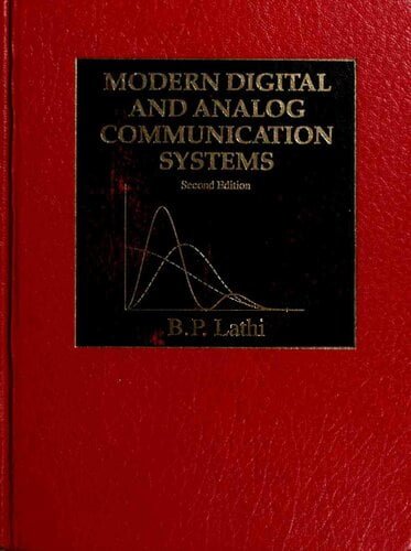  دانلود کتاب Modern Digital And Analog Communication Systems, 2nd ed, 1995 - دانلود کتاب های دانشگاهی