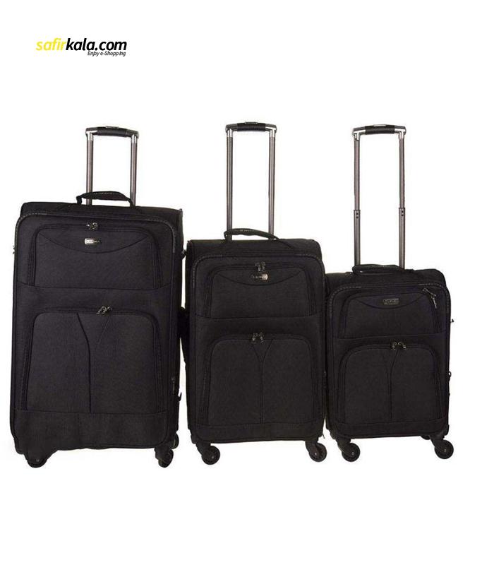 مجموعه سه عددی چمدان کامل مدل 6040