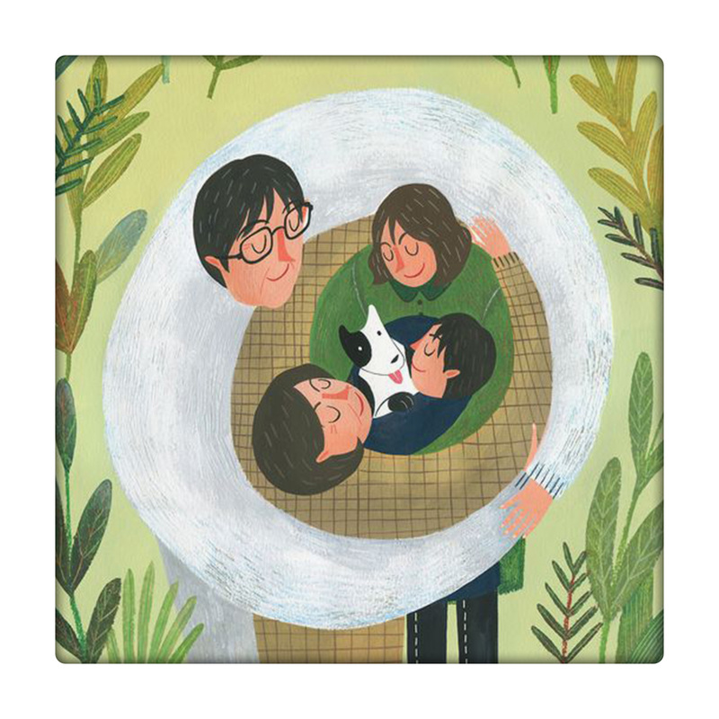 کاشی طرح خانواده کد 6600854