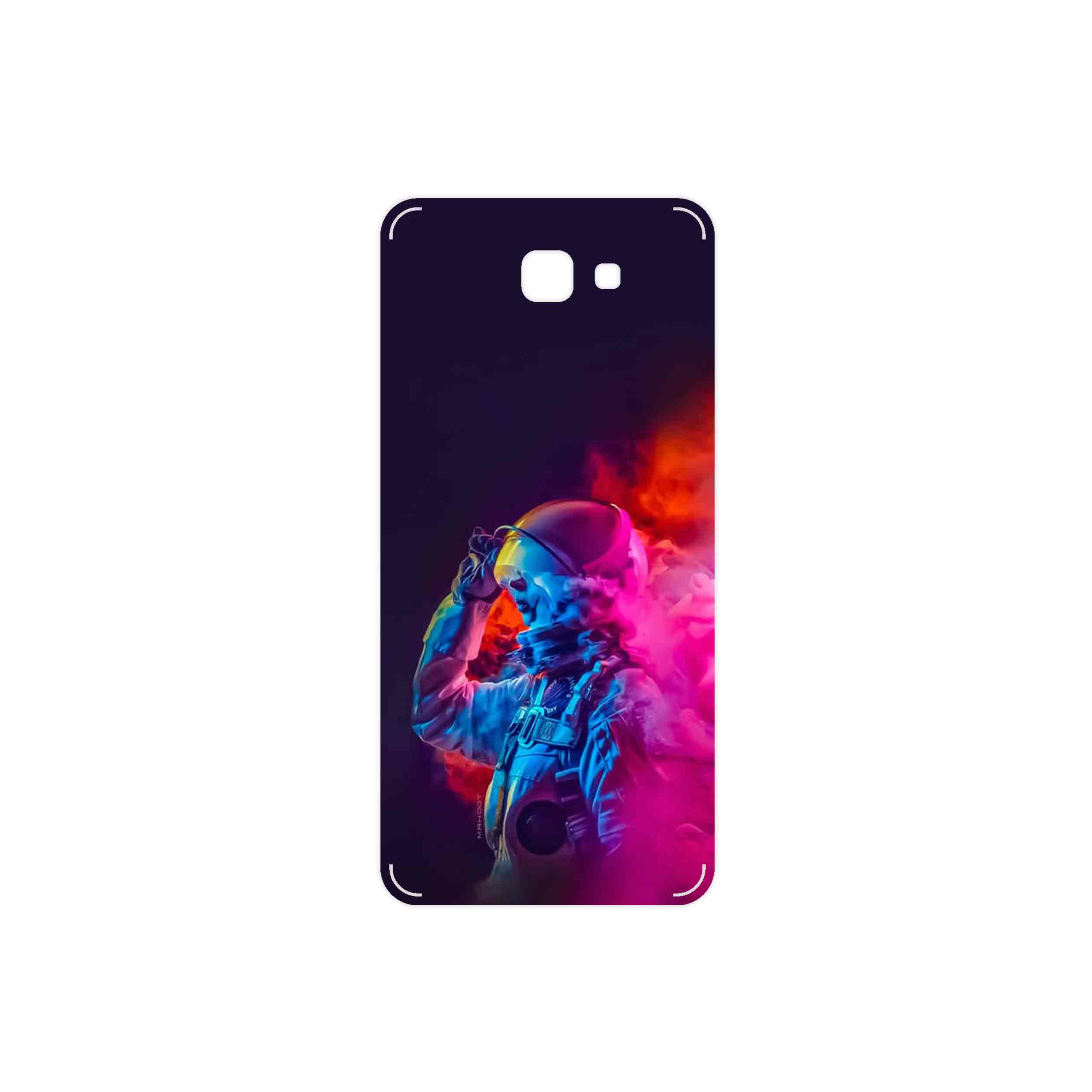 برچسب پوششی ماهوت مدل Smoke Rainbow Digital Art 1 مناسب برای گوشی موبایل سامسونگ Galaxy J5 Prime