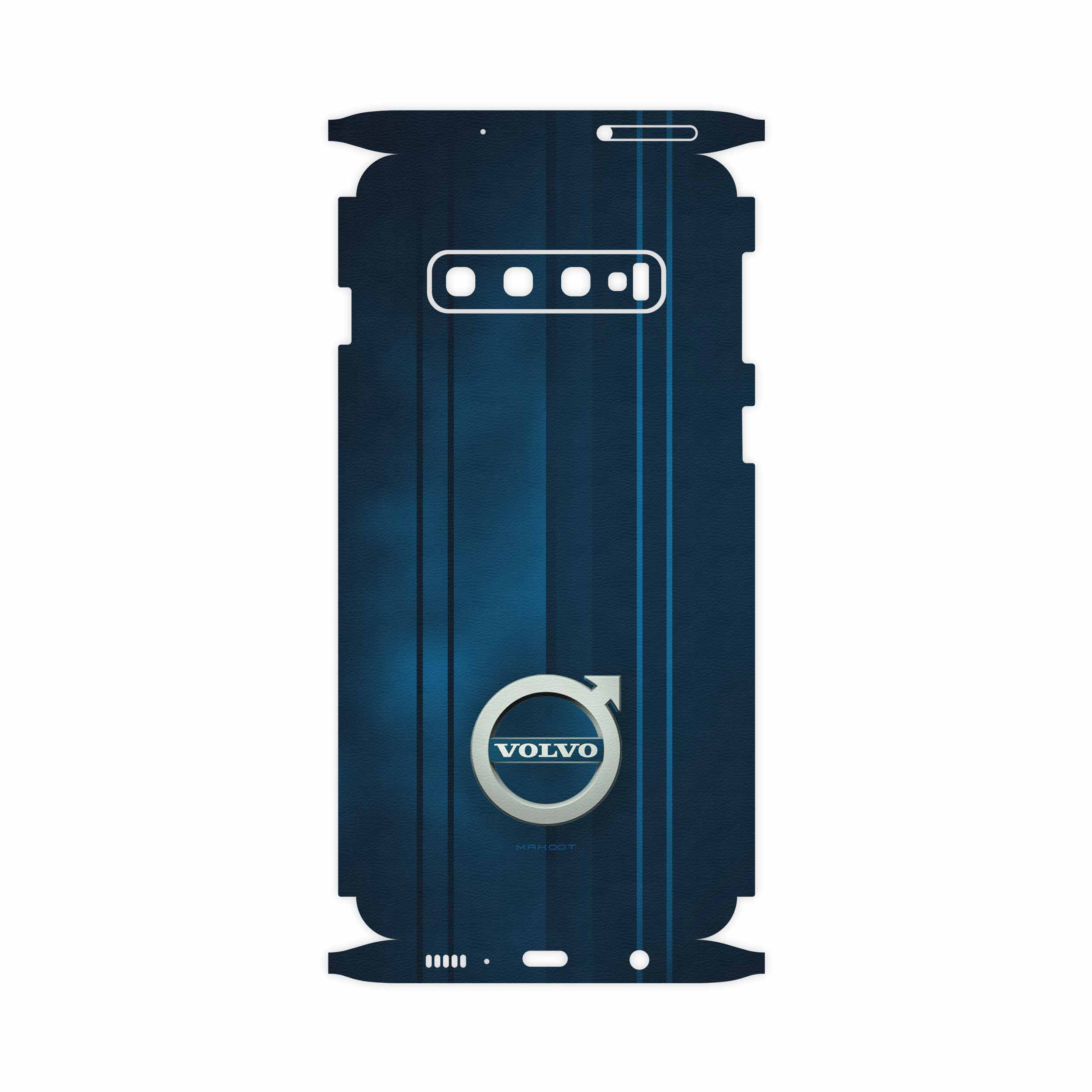 برچسب پوششی ماهوت مدل Volvo-FullSkin مناسب برای گوشی موبایل سامسونگ Galaxy S10