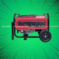 موتور برق بنزینی کوپ KGF3800 | توان 3 کیلووات تک‌فاز | گاردریل
