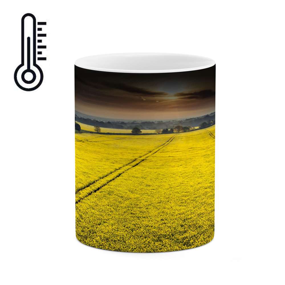 ماگ حرارتی کاکتی طرح منظره مدل mgh14542