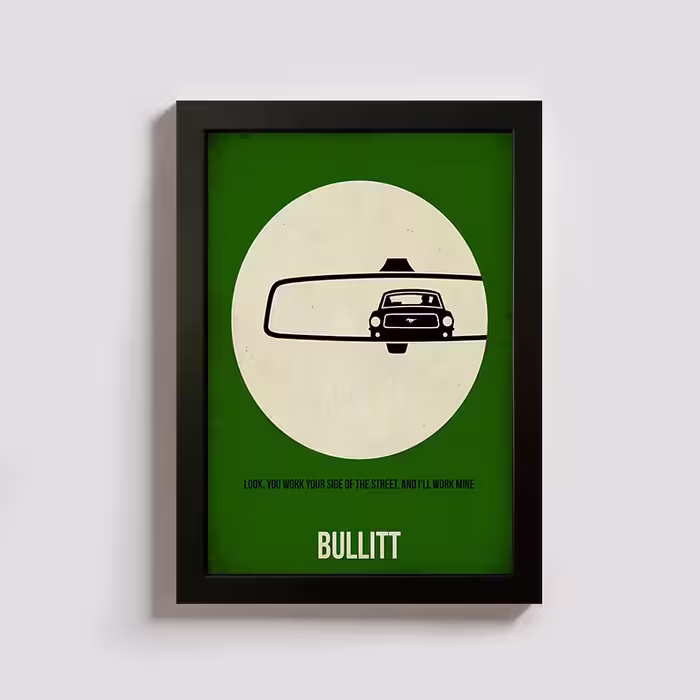 تابلو مدل فیلم bullit کد BL052