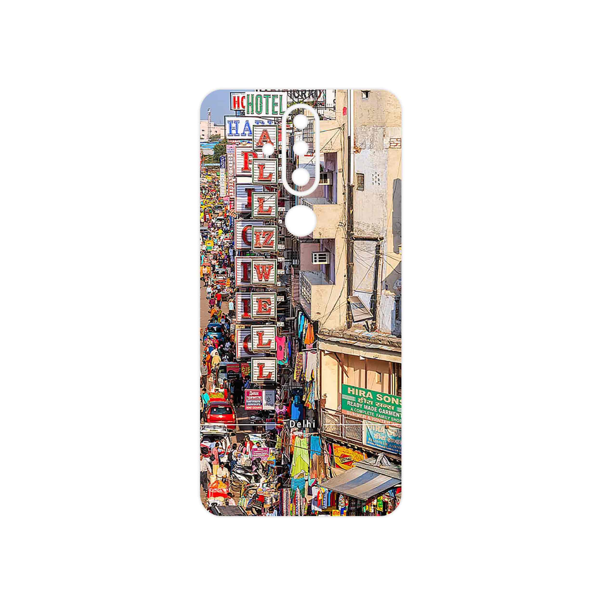 برچسب پوششی ماهوت مدل City of Delhi مناسب برای گوشی موبایل نوکیا X71