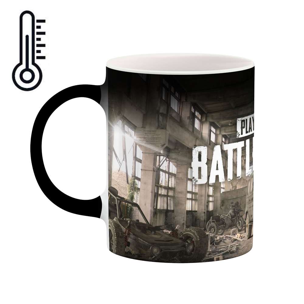 ماگ حرارتی طرح بازی PUBG مدل mgph12575