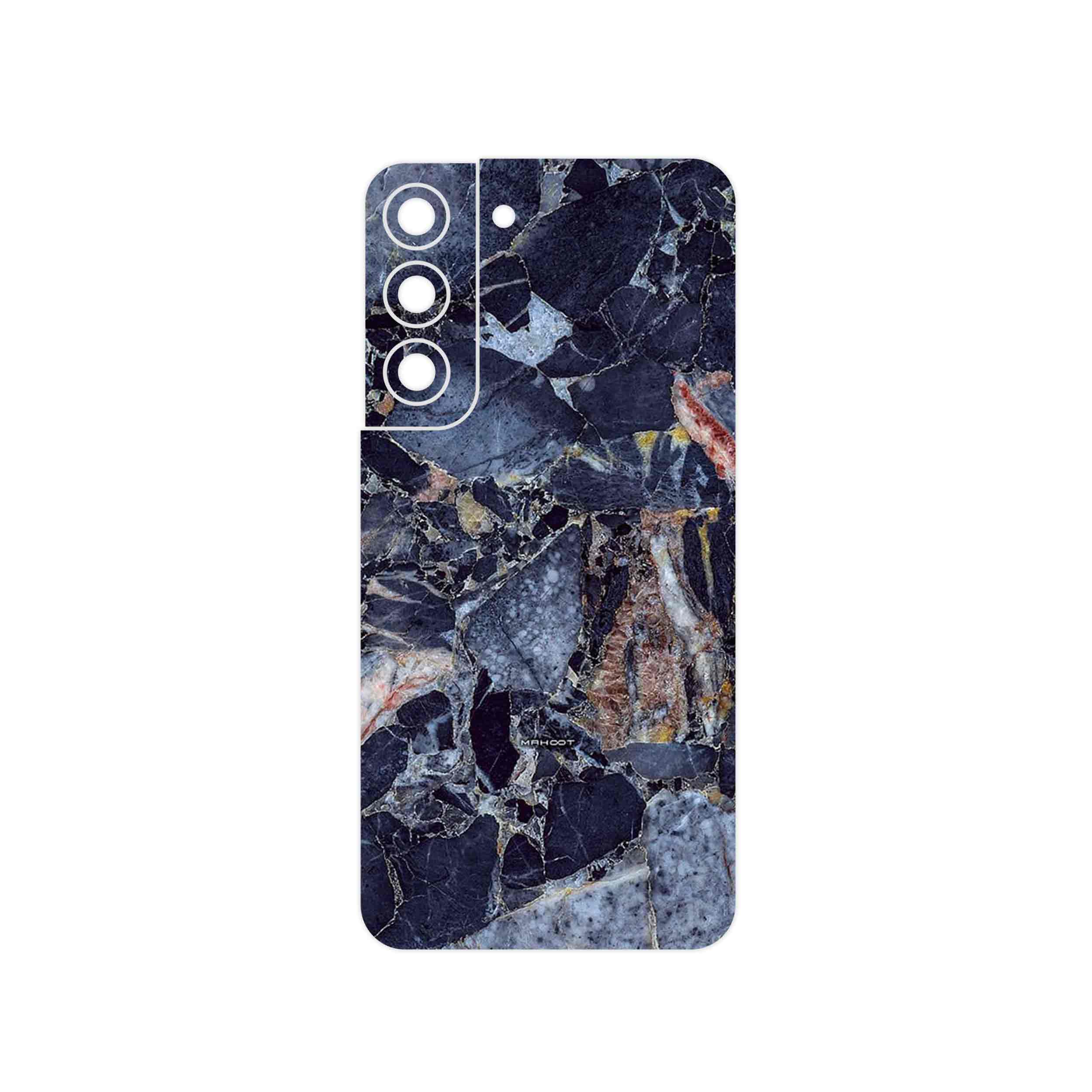 برچسب پوششی ماهوت مدل Broken black marble مناسب برای گوشی موبایل سامسونگ Galaxy S22 5G