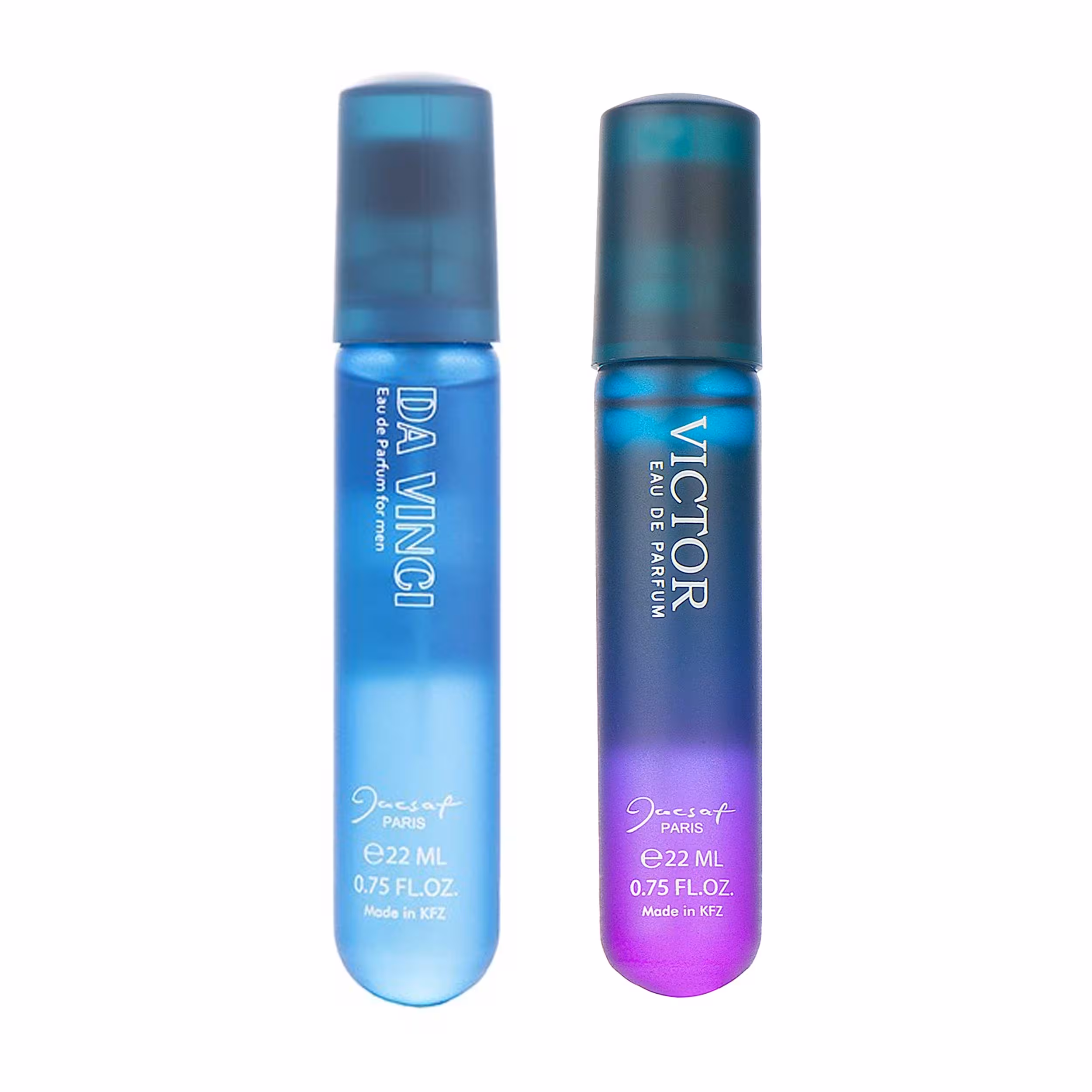 عطر جیبی مردانه ژک ساف مدل داوینچی حجم 22 میلی لیتر به همراه عطر جیبی مردانه مدل Victor 