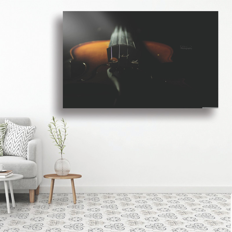 تابلو شاسی طرح ویولون 26 کد 0TS-1 | دنیای قاب