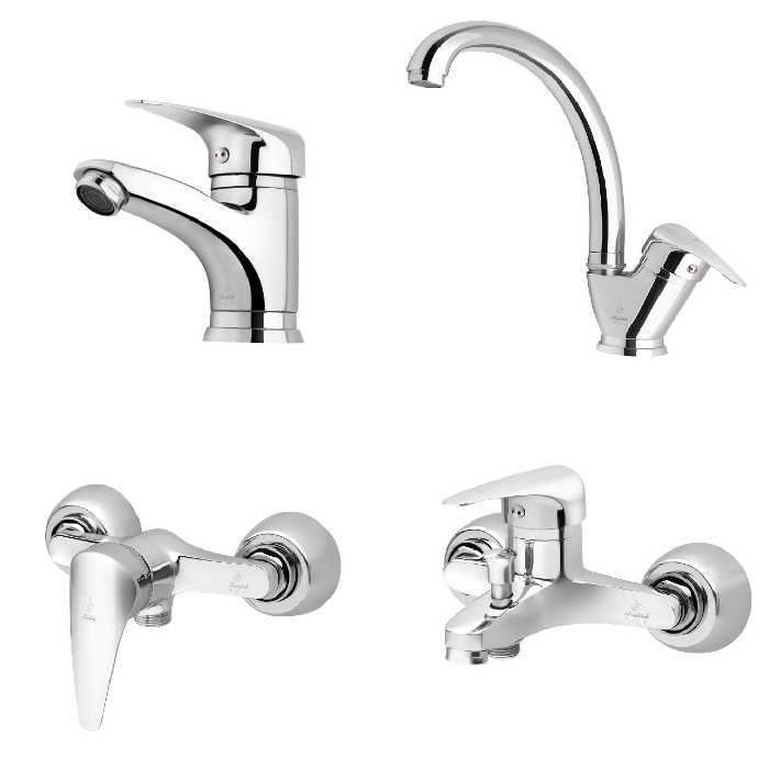 ست شیرآلات فاخته مدل خلیج ایتالیا 