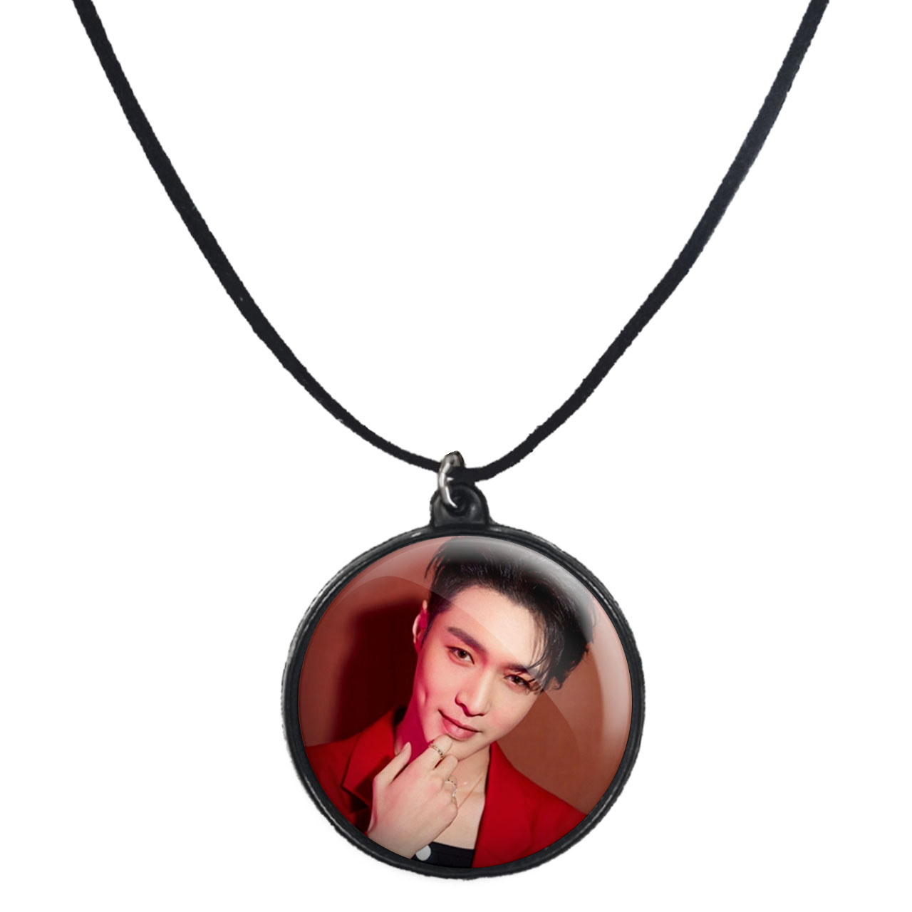 گردنبند پرمانه طرح exo کد pmb.14166 مدل دو طرفه