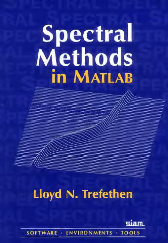 خرید و دانلود نسخه کامل کتاب Spectral methods in MATLAB