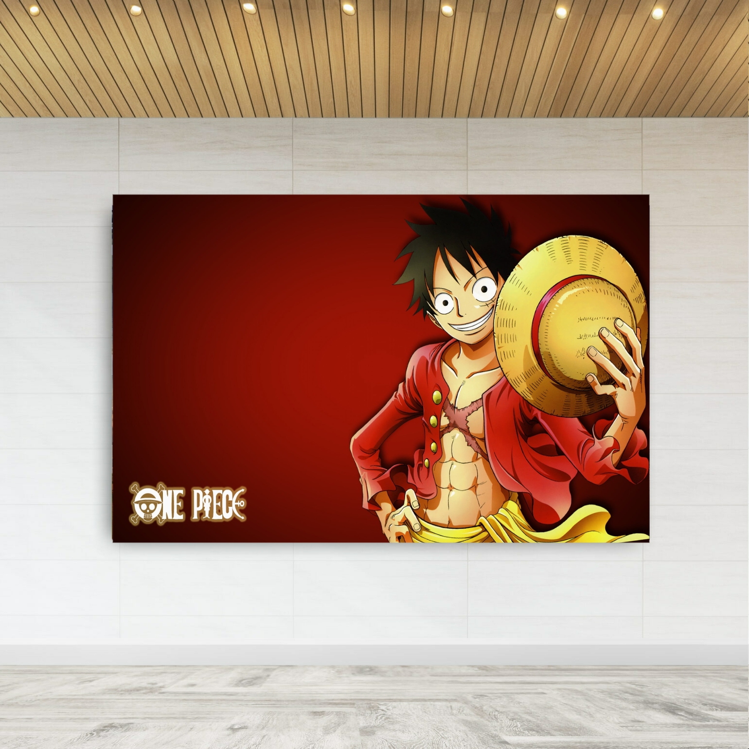 تابلو بوم طرح انیمه وان پیس - One Piece مدل SDB528