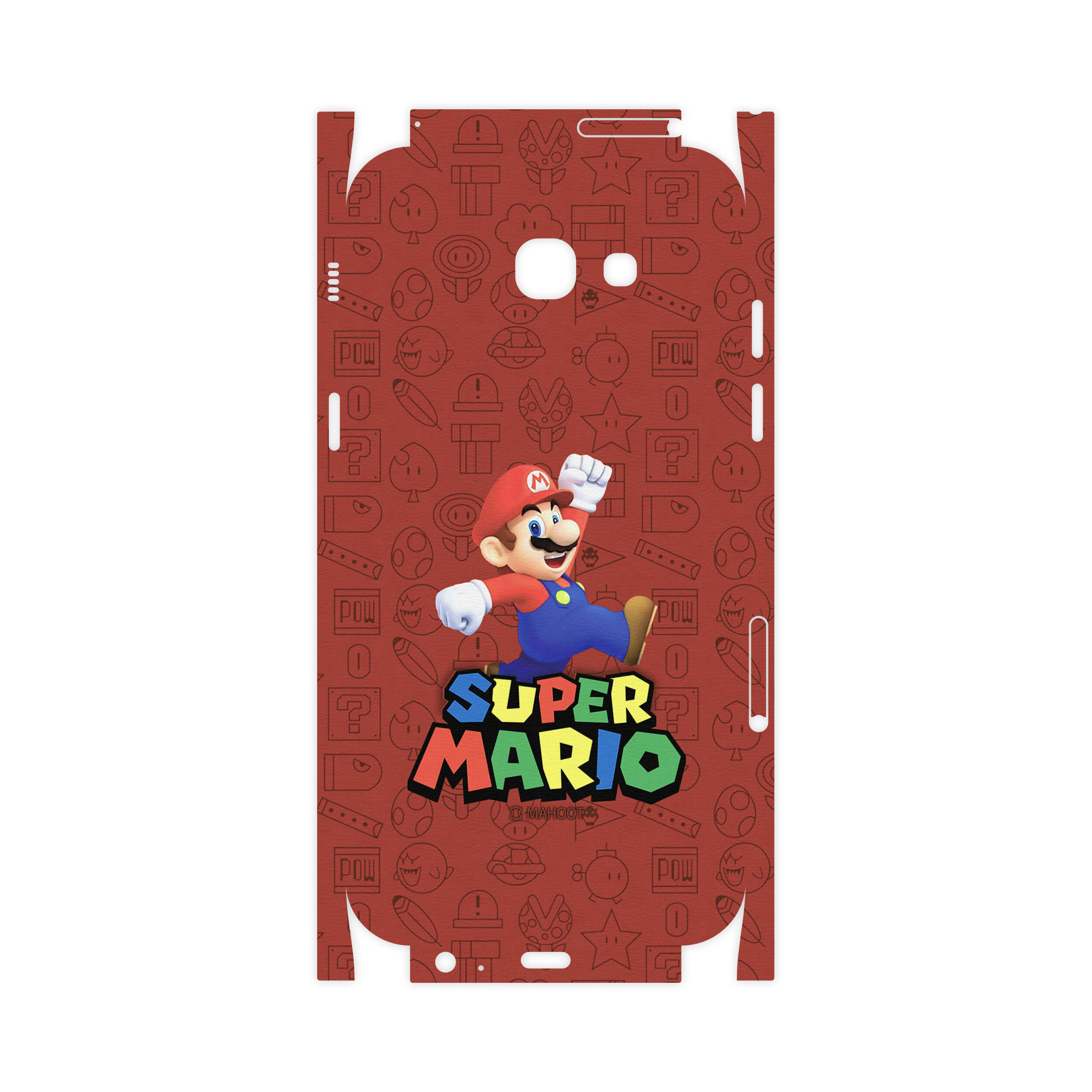 برچسب پوششی ماهوت مدل Super-Mario-Game-FullSkin مناسب برای گوشی موبایل سامسونگ Galaxy A5 2017
