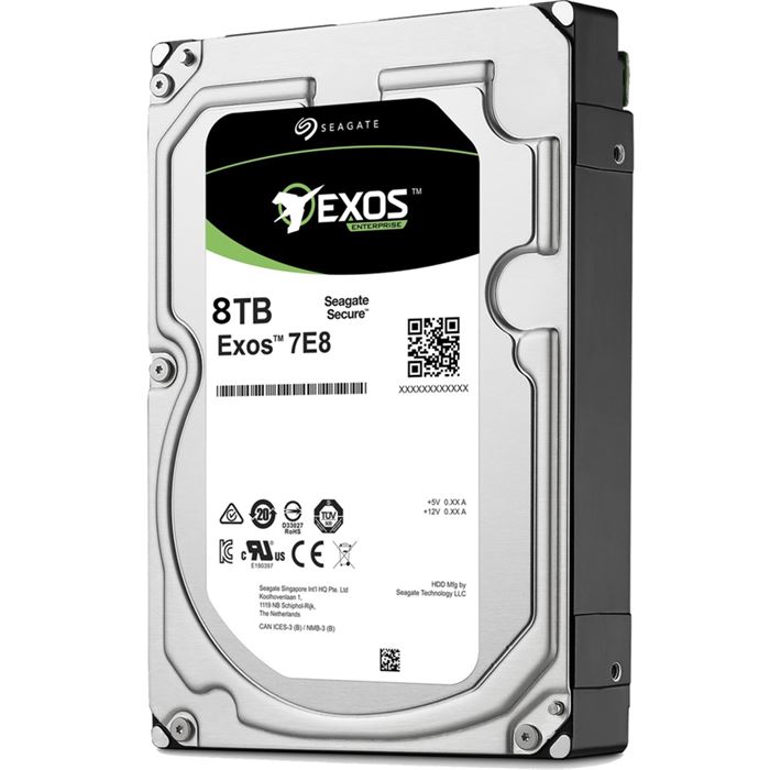 هارد اینترنال سیگیت مدل ST8000NM0115 Exos 7E8 با ظرفیت 8 ترابایت