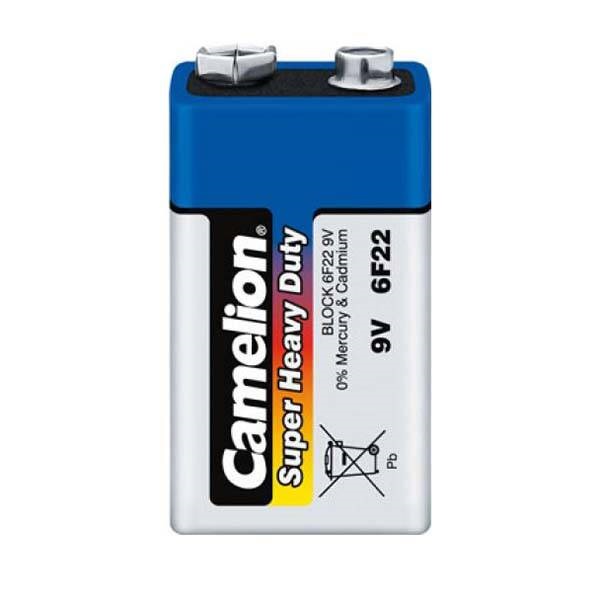 باتری کتابی Camelion Super Heavy Duty 9V شرینک