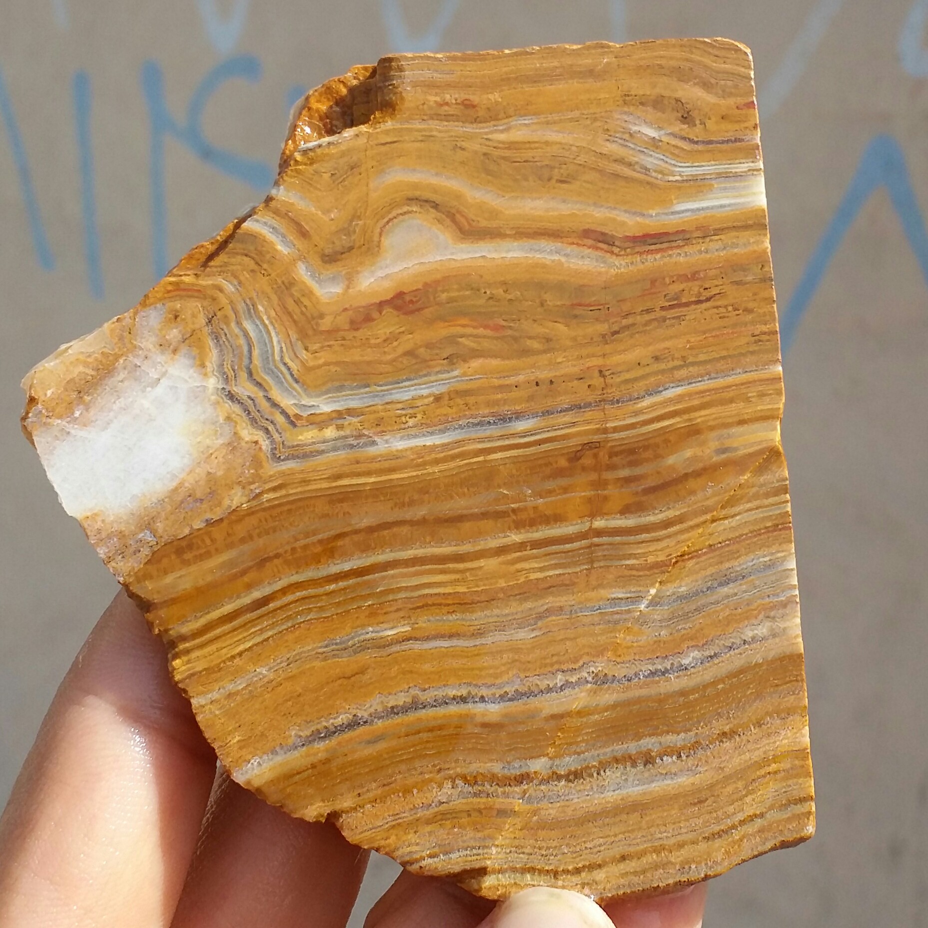 اسلایس سنگ راف مرمر  رنگین کمانی درشت خااص 100 در 100 طبیعی شاهکار خلقت کد 11397