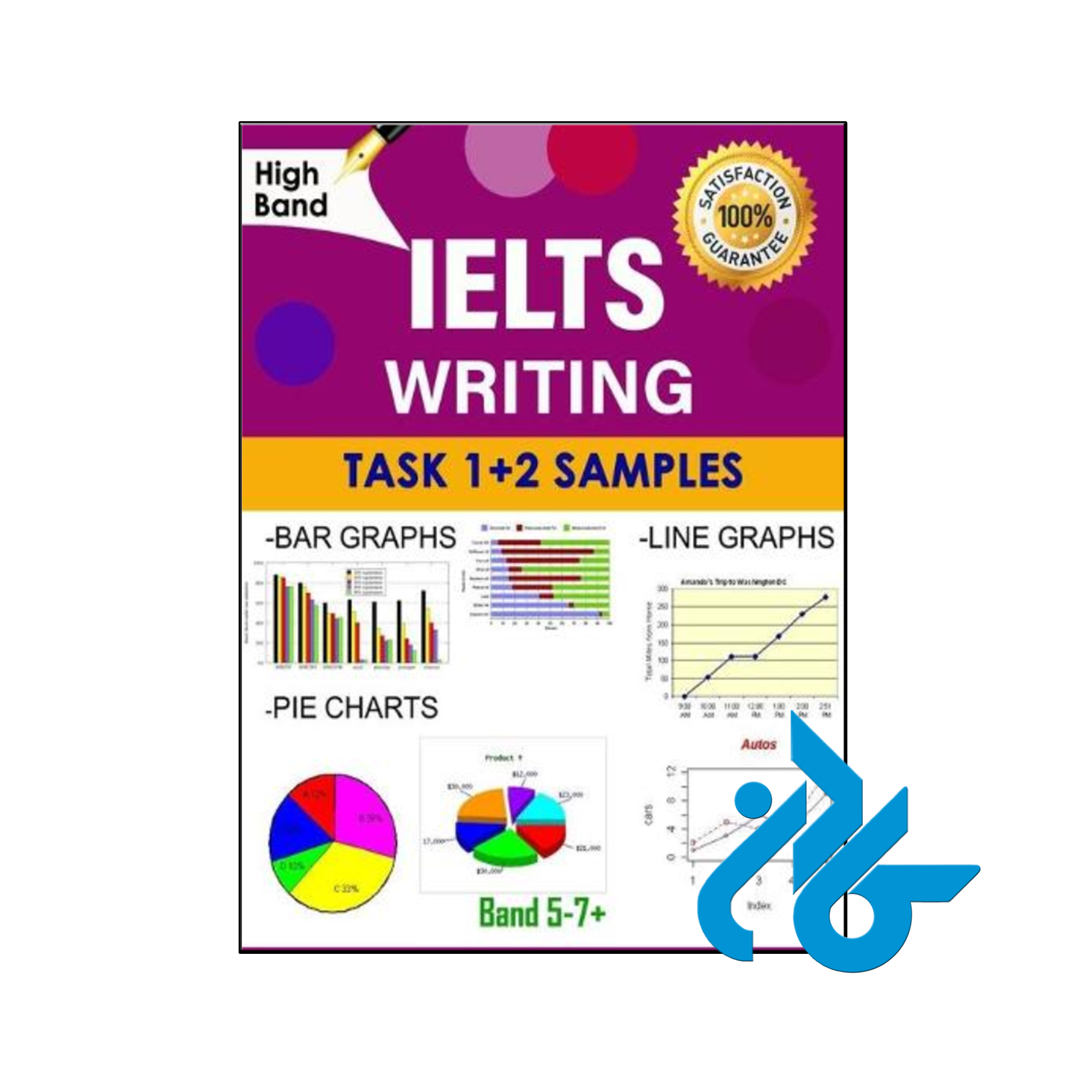 خرید و قیمت کتاب IELTS Writing Task 1 2 Samples