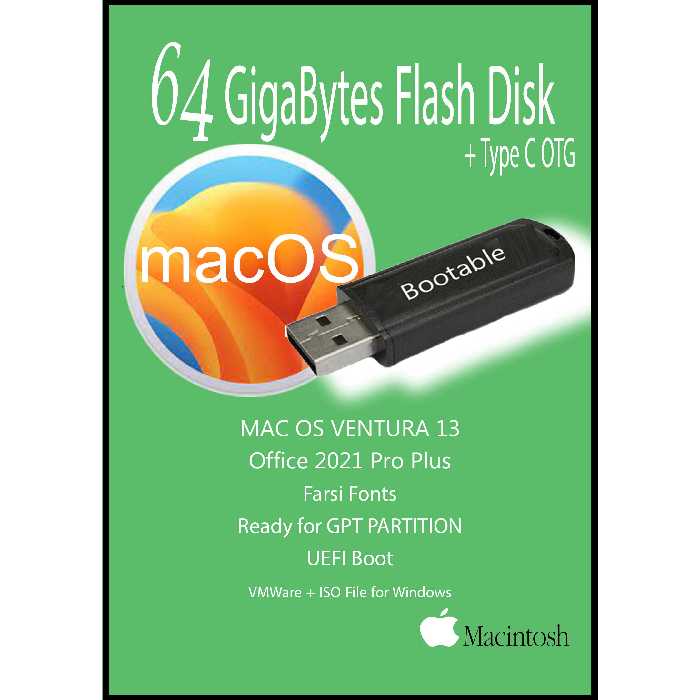 سیستم عامل macOS Ventura نصب ویندوز و مک نشر اپل