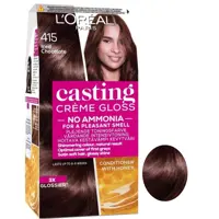 کیت رنگ مو لورآل مدل casting creme gloss شماره 415 حجم 48 میلی لیتر رنگ شکلاتی