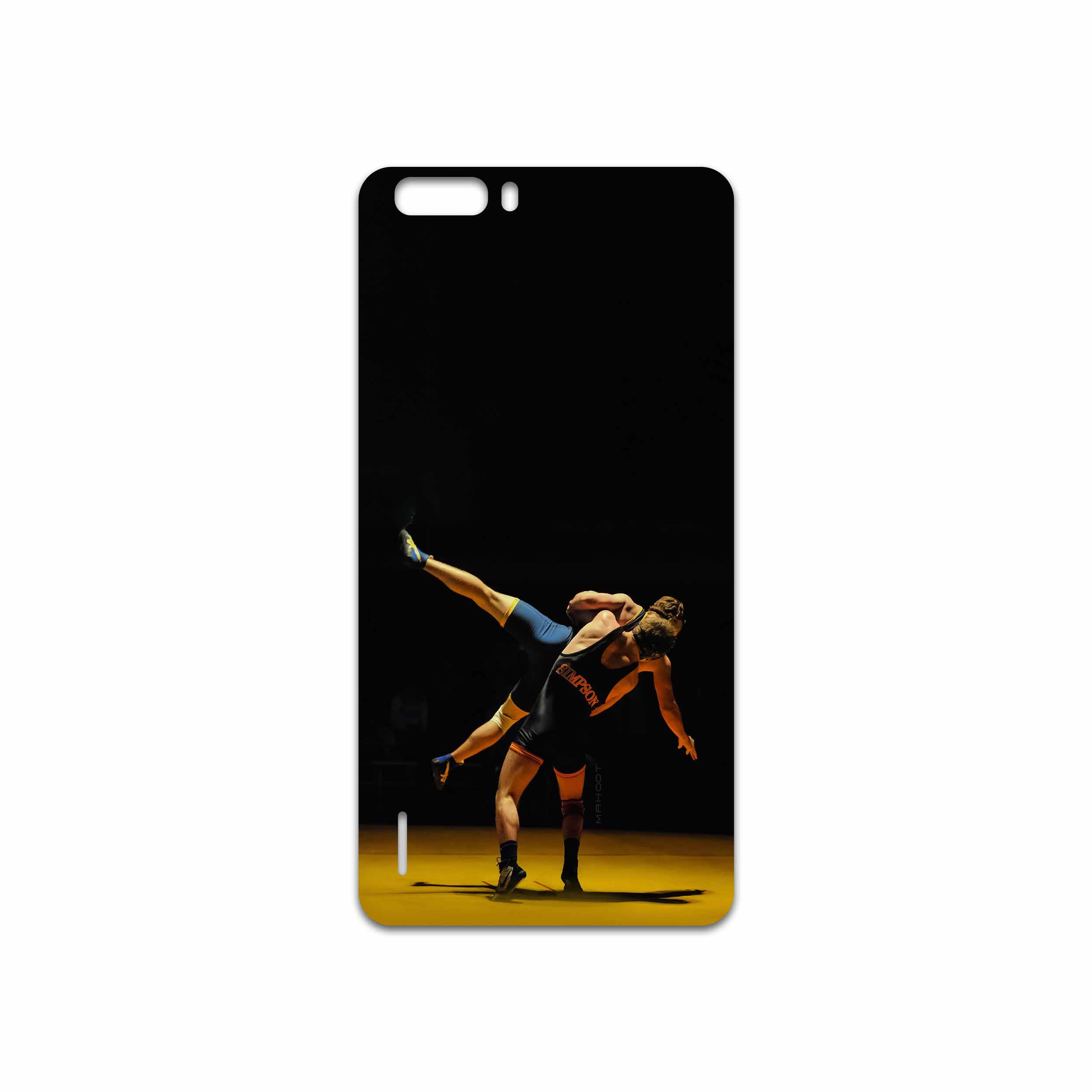 برچسب پوششی ماهوت مدل Wrestling مناسب برای گوشی موبایل آنر 6 Plus
