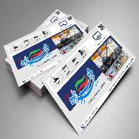 کارت ویزیت شخصی لایه باز (کارت ویزیت مهندس عمران )