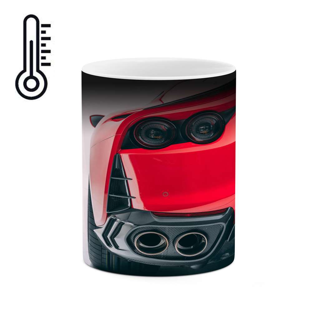 ماگ حرارتی کاکتی طرح ماشین مدل mgh16369