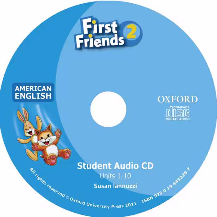 کتاب 2 American English First Friends اثر Susan Lannauzzi انتشارات Oxford