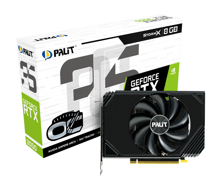 کارت گرافیک  پلیت مدل GeForce RTX™ 3050 StormX OC حافظه 8 گیگابایت