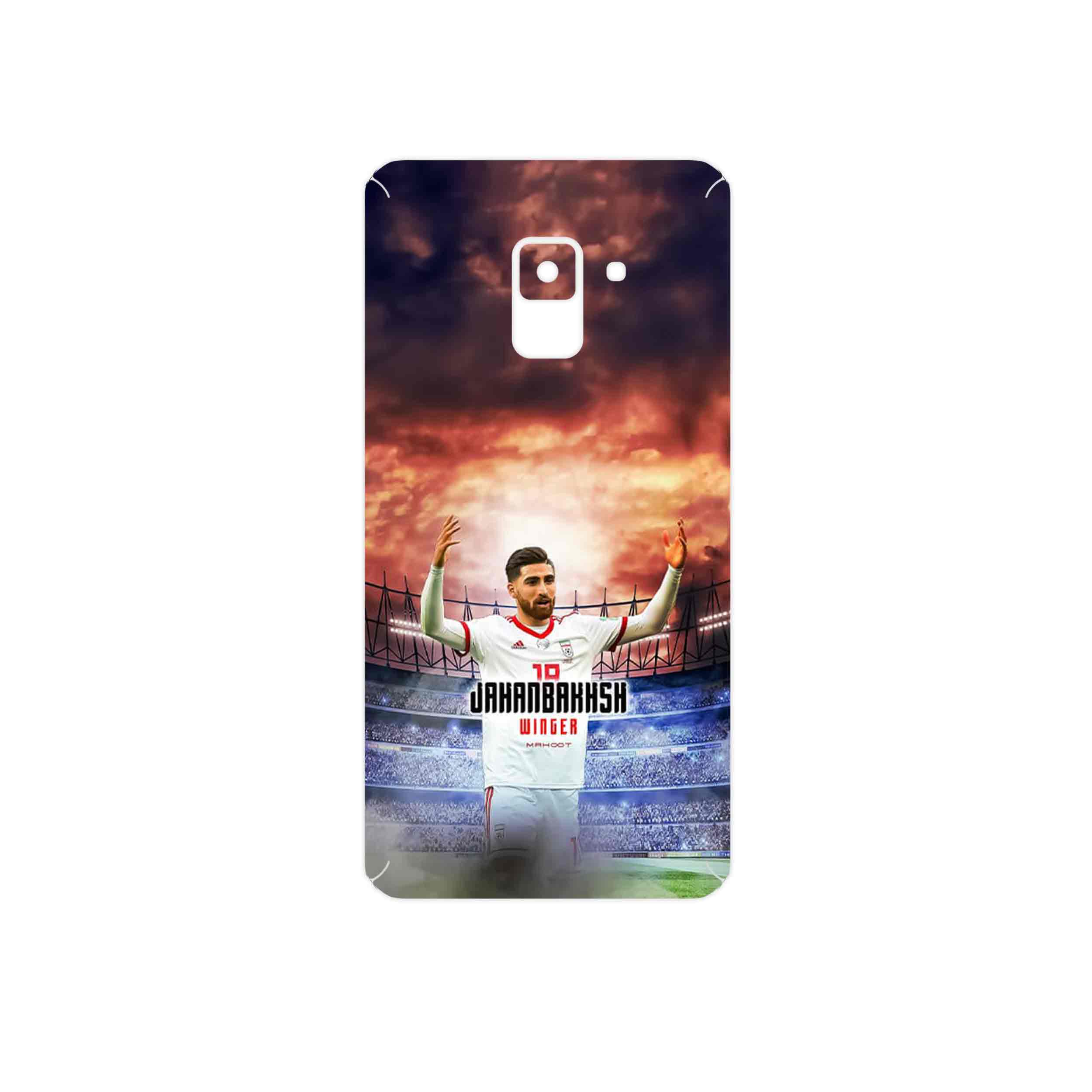 برچسب پوششی ماهوت مدل Alireza Jahanbakhsh مناسب برای گوشی موبایل سامسونگ Galaxy A8 2018