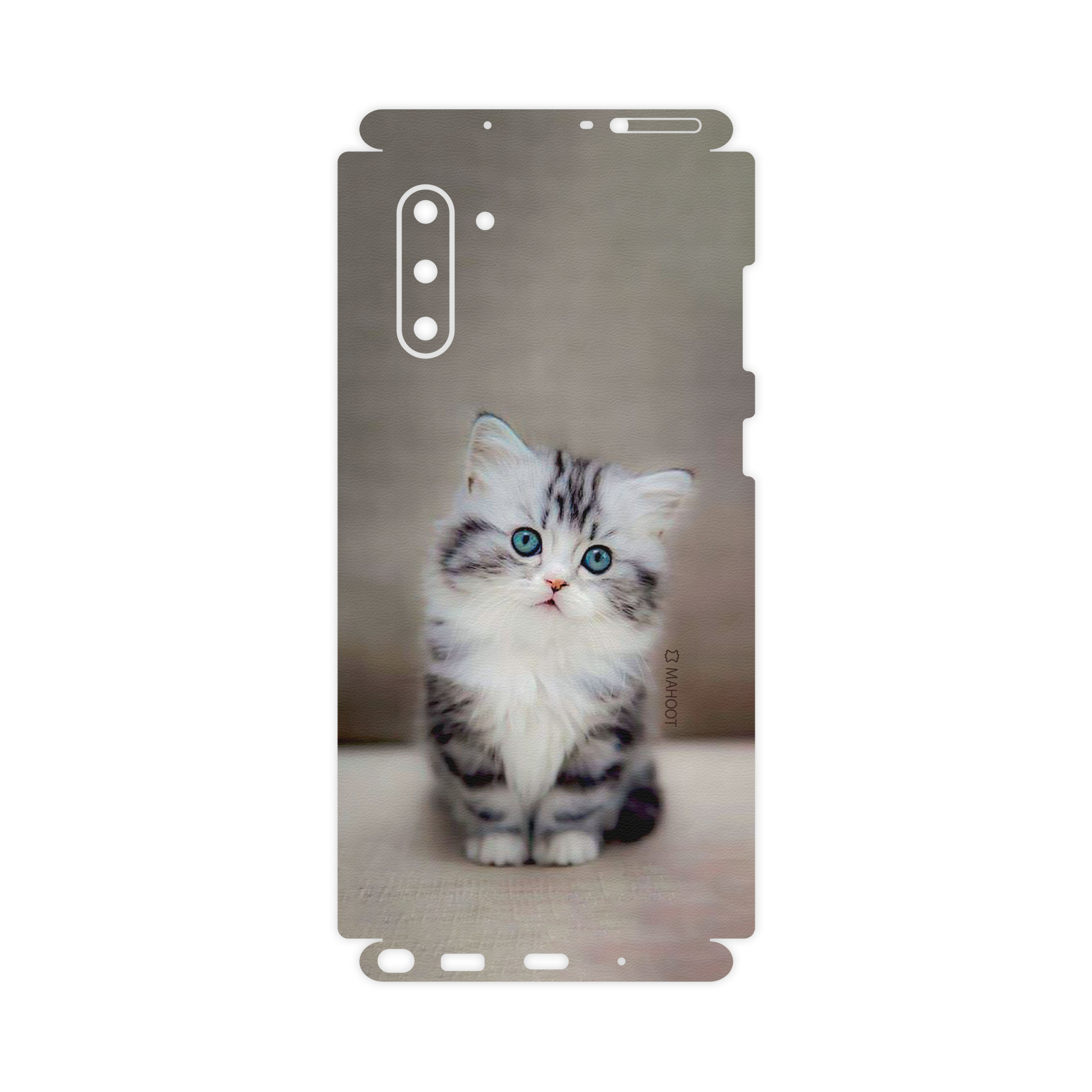 برچسب پوششی ماهوت مدل Full skin-Cat-2 مناسب برای گوشی موبایل سامسونگ Galaxy Note10