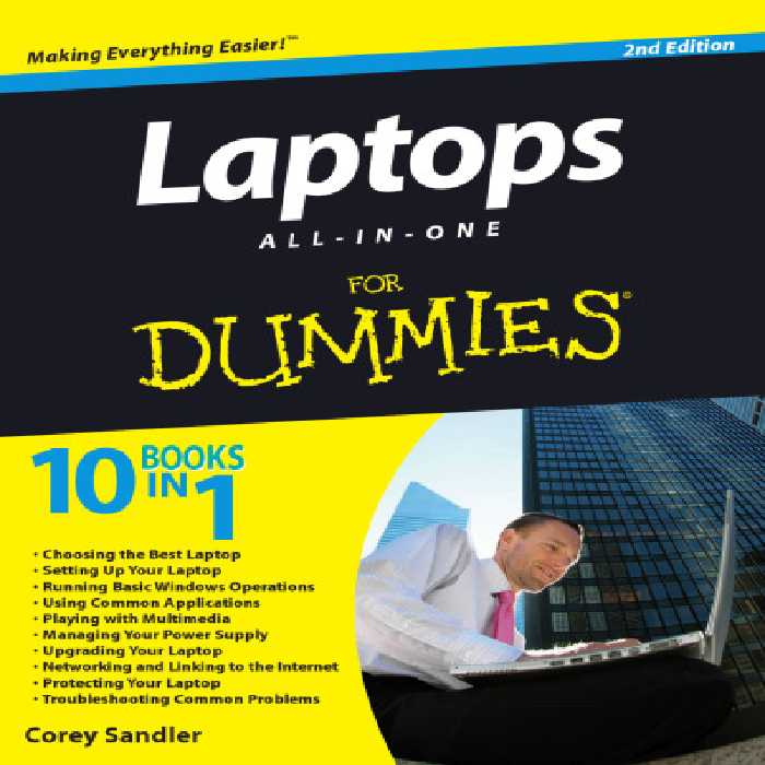 خرید و دانلود نسخه کامل کتاب Laptops All-in-One For Dummies, Second Edition