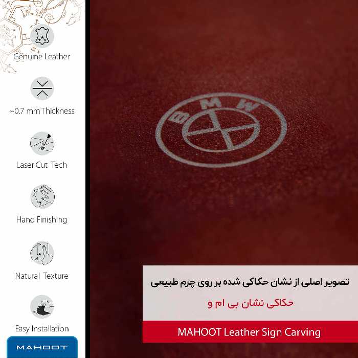 برچسب پوششی ماهوت مدل NL-BMW مناسب برای گوشی موبایل اپل iPhone 11 Pro