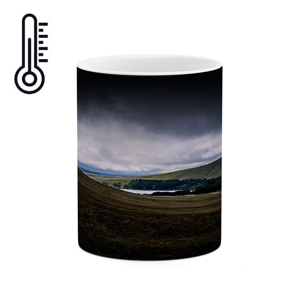 ماگ حرارتی کاکتی طرح منظره مدل mgh13152