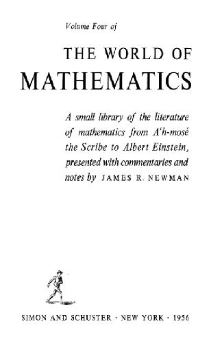 خرید و دانلود نسخه کامل کتاب The world of mathematics