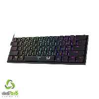 کیبورد ردراگون K614 ANIVIA RGB سوئیچ قرمز