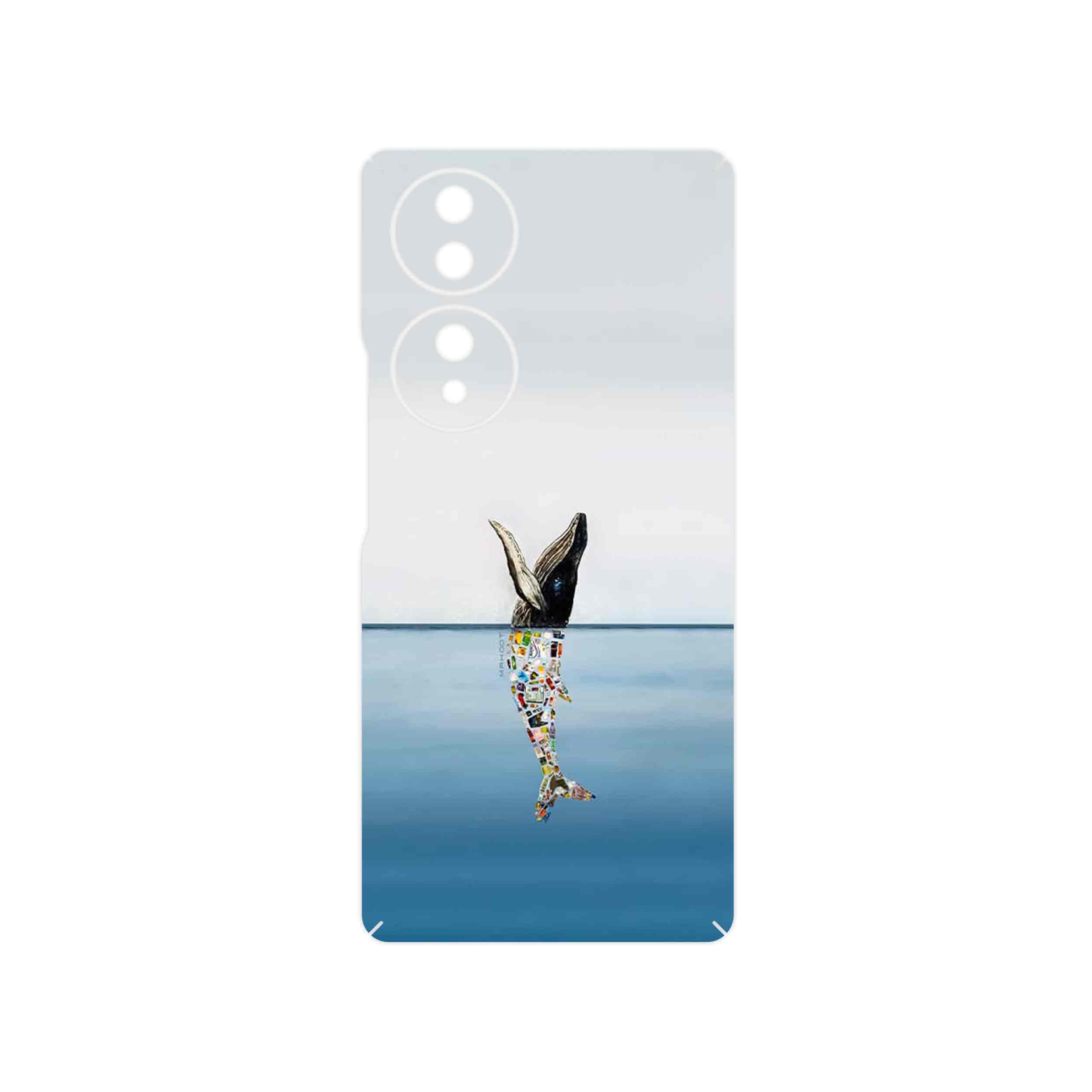 برچسب پوششی ماهوت مدل Collage of Sea Trash مناسب برای گوشی موبایل آنر 70