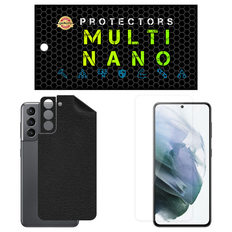 محافظ صفحه نمایش مولتی نانو مدل X-SFL مناسب برای گوشی موبایل سامسونگ Galaxy S21 5G به همراه برچسب پوششی | کالا برتری