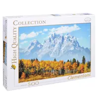 پازل 500 تکه کلمنتونی مدل Grand Teton in fall کد 35034